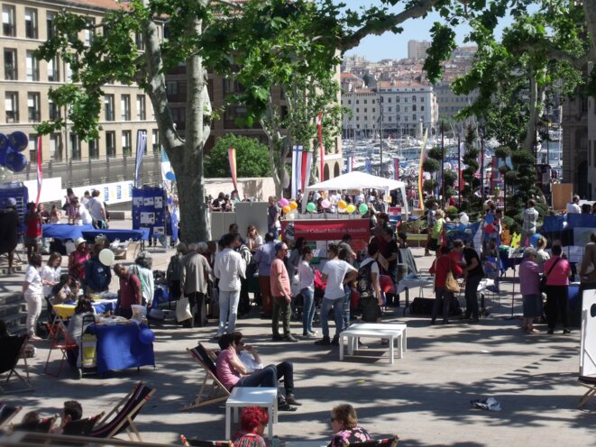 Fête de l'Europe 2014 à Marseille : sous le signe de la mixité sociale et intergénérationnelle 
